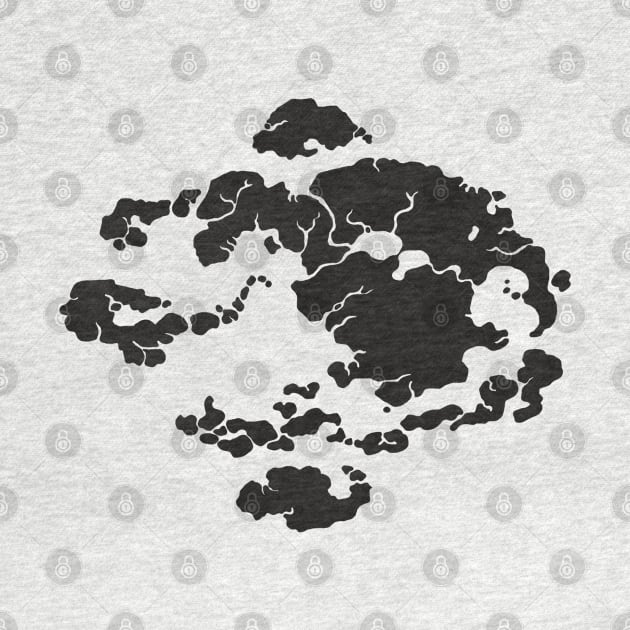 Avatar Map Black by simplistictees